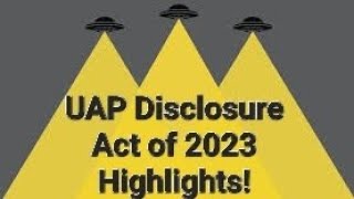 Highlights of the Schumer-Rounds UAP Amendment!