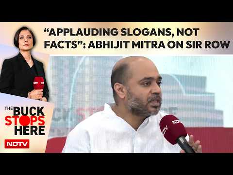 SIR Row | We're Applauding Slogans Instead Of Facts: Abhijit Iyer-Mitra On SIR Row