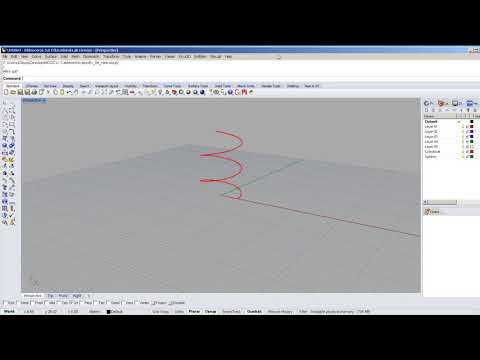 Tutorial: helicoides con Rhino-Python. Parte 1
