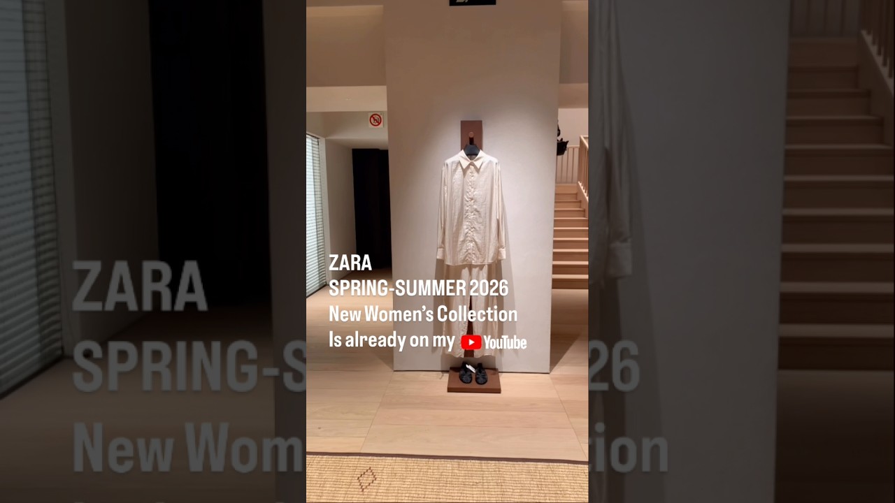 ZARA New Women’s collection  Spring-Summer 2026 