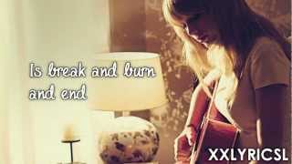 Taylor Swift - Begin Again (Lyrics)