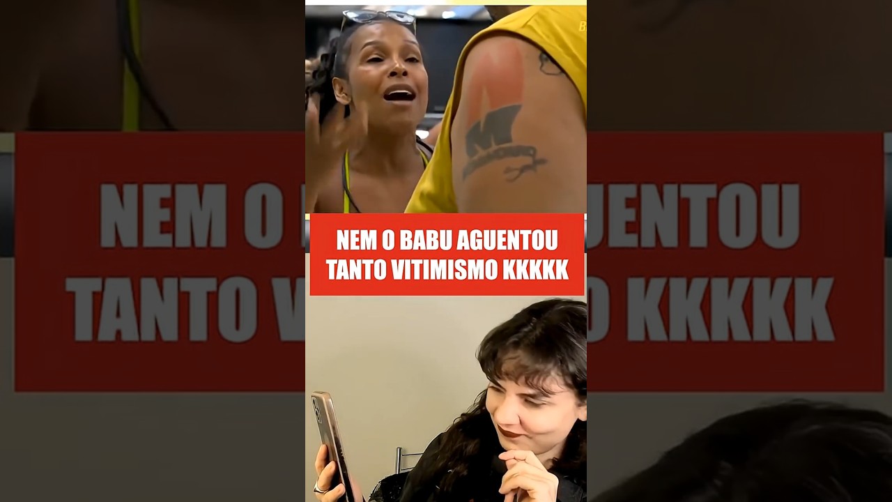 Vídeo viraliza após mostrar reação específica a babu em contexto de reality show