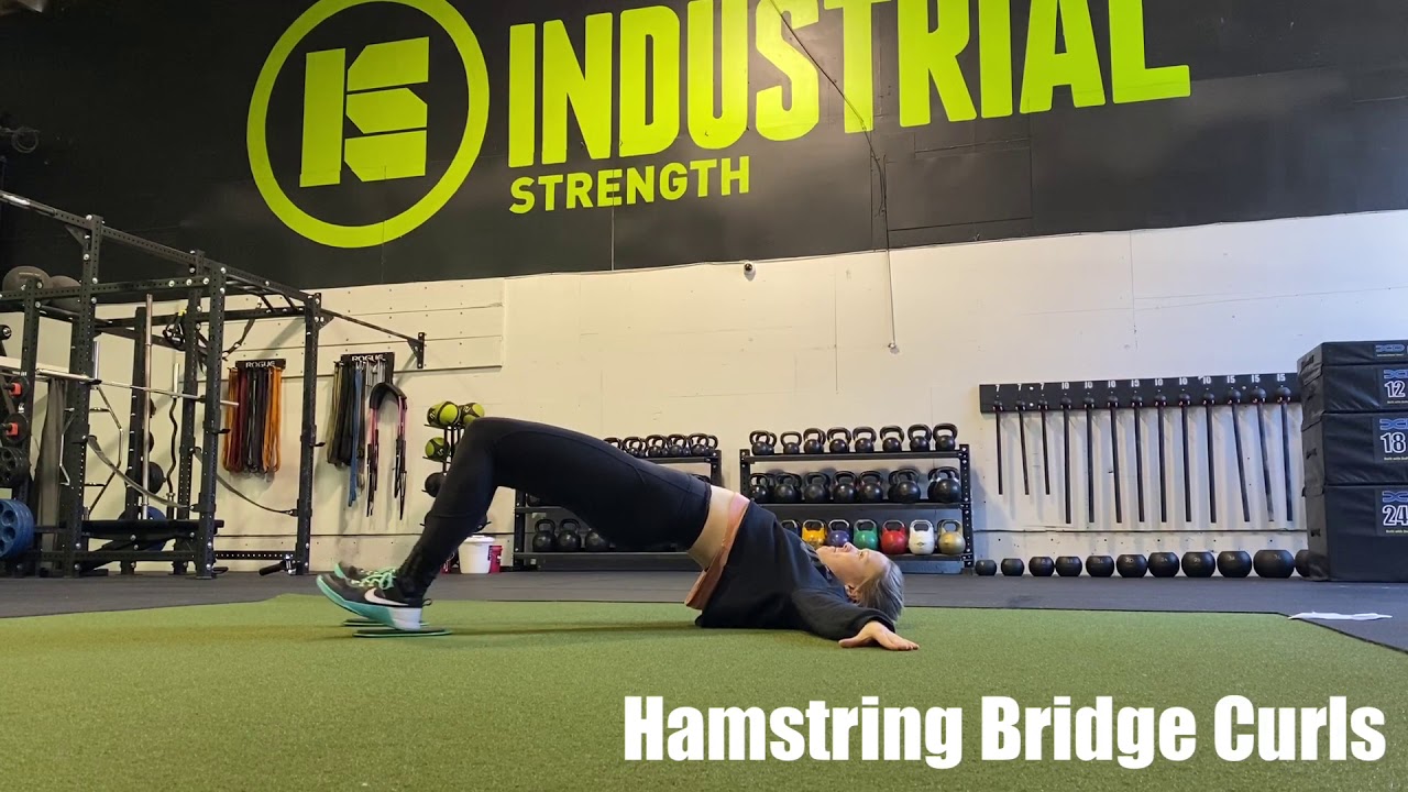 Hamstring Bridge Curls - YouTube