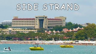 Der Strand von Side Aktuell. Türkei Mai 2025 #side #sideturkey #evrenseki