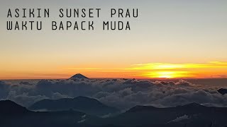 Timelapse Sunset Gunung Prau