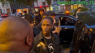Travis Scott run over fans in #paris #travisscott #travis #travisscotttypebeat #utopia #paparazzi