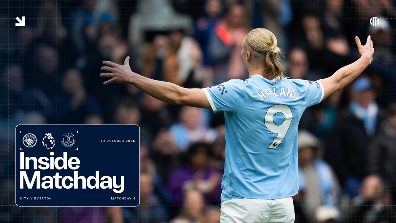 Behind the Scenes as Haaland gets a BRACE! | Man City 2-0 Everton | Inside Matchday