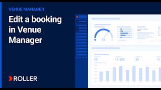 How to Edit a Booking in Venue Manager