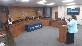 Oct 22, 2024, Sumter County Council regular meeting