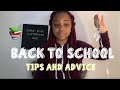 BACK TO SCHOOL TIPS + ADVICE (SURVIVAL GUIDE)