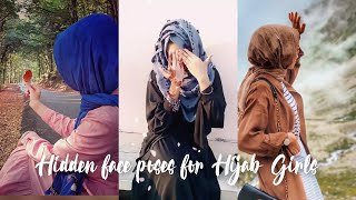 Hijab Poses | Hidden face Hijab Poses for girls | Dp poses | Hidden face poses for girls