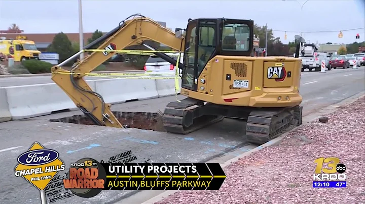 Utility project on eastbound Austin Bluffs Parkway in Colorado Springs to slow traffic this week