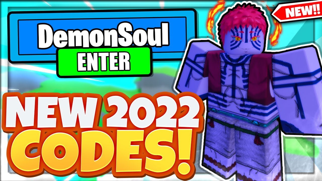 roblox demon soul codes 2022