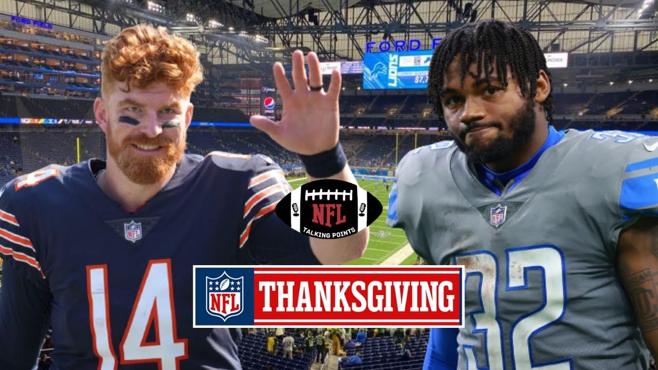 Chicago Bears vs Detroit Lions | NFL Thanksgiving | NFL Week 12 Preview ...