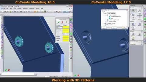 3D CAD: Creo Elements Direct/Modeling version 16 to version 17 Comparison