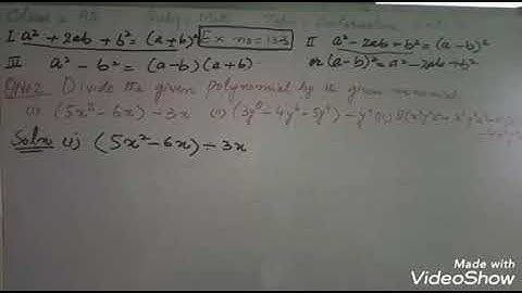 Factorisation exercise 13.3 question no. 2and3 all parts
