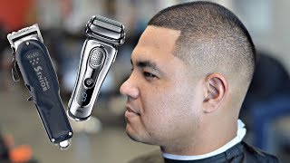 Barber Tutorial Wahl Cordless Senior & Braun Series 9