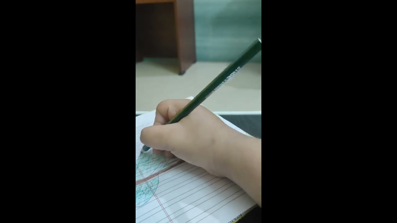 My drawing video-today I am drawing a parrot 🦜 by using simple trick. Using number 2