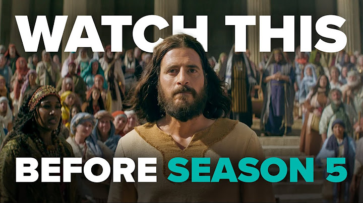 Watch This Before You See The Chosen Season 5