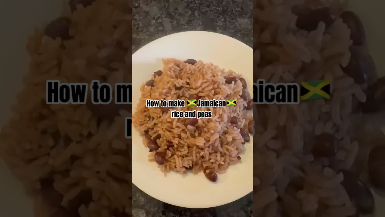 How to Make Jamaican Rice and Peas!🇯🇲🇯🇲🇯🇲