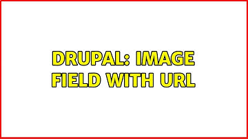 Drupal: Image field with url
