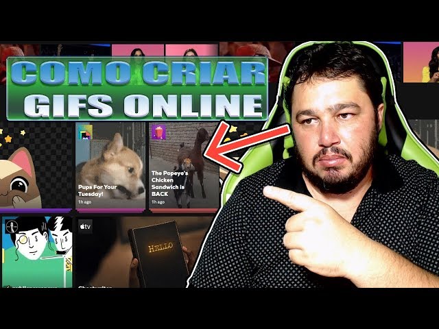 COMO CRIAR GIF ONLINE A PARTIR DE UM VÍDEO OU IMAGEM 