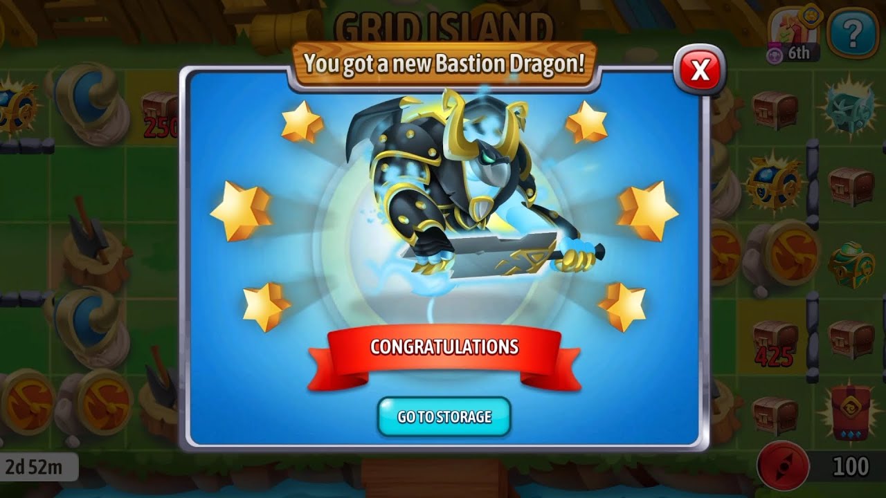 Dragon City - I Got Bastion Dragon from Maze Island Event!