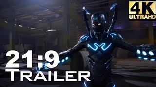 219 Blue Beetle ???? Ultrawide 4K Trailer Upscaled Ultrawidevideos