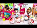THROWING MARMALADES AT THE STORE Magnets And Babies Lol Surprise Funny Dolls Cartoons DARINELKA