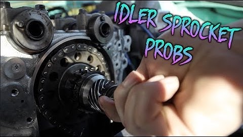 TURBO 240SX BUILD | STRIPPED IDLER SPROCKET FIX