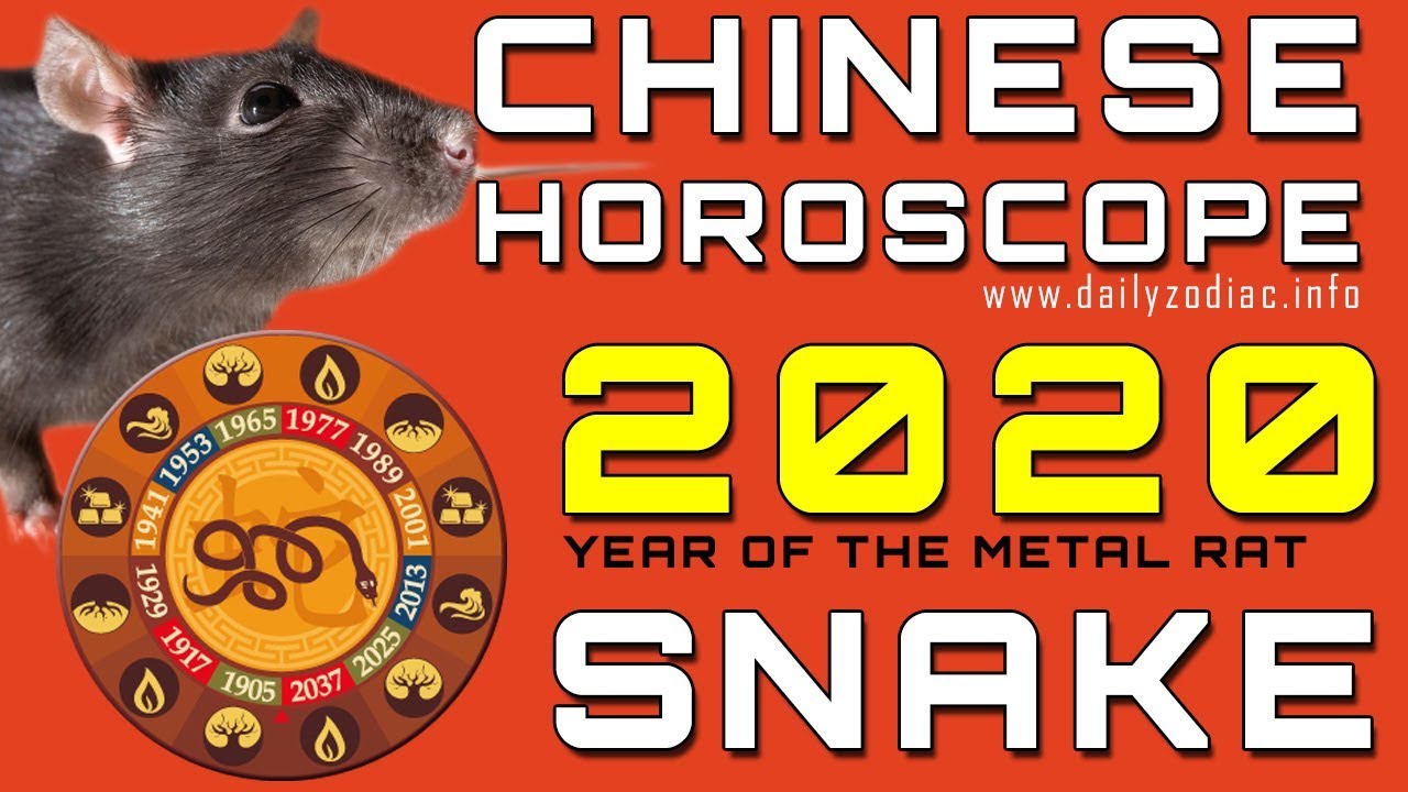 Chinese Horoscope 2020 Snake