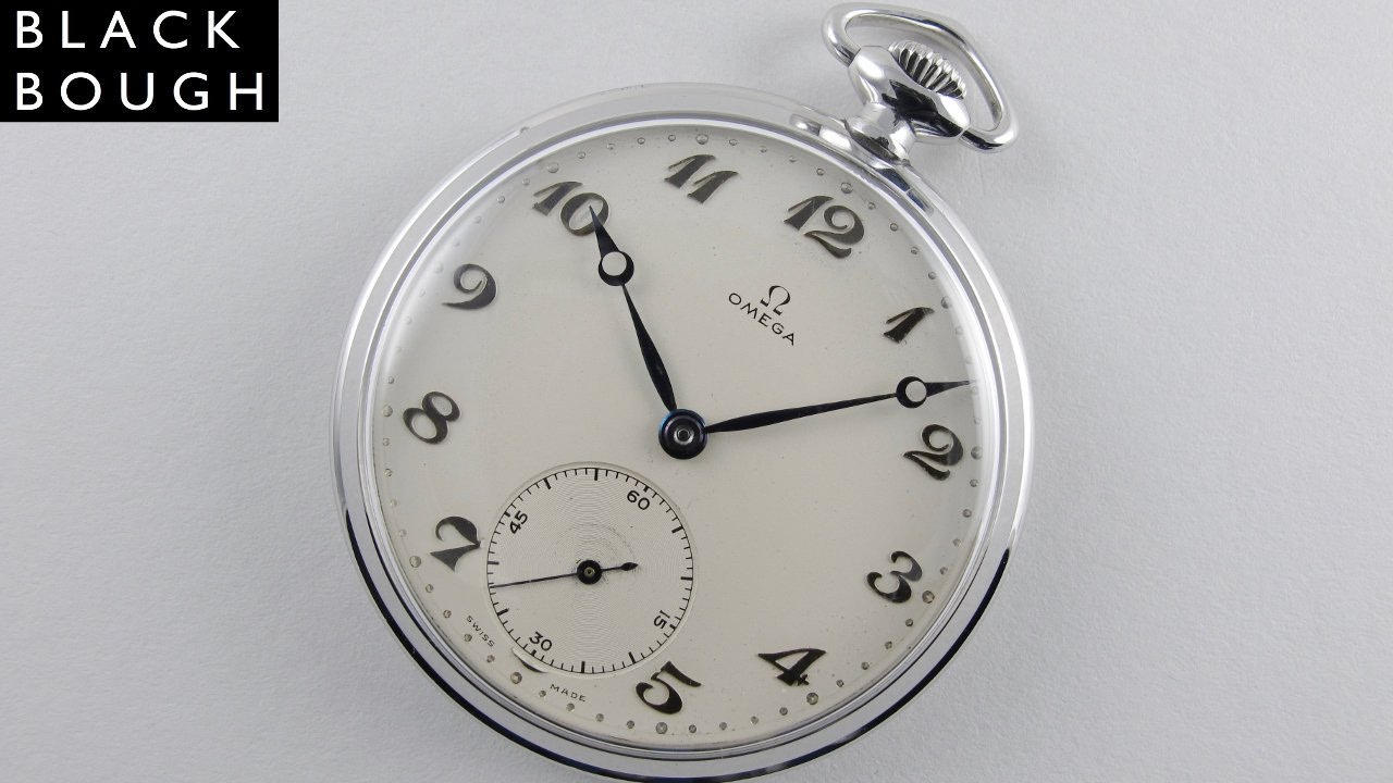 vintage omega pocket watch