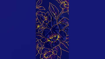 #Houdini Flower Fabric Stitch