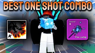 Dragon Talon + Ice + Fox Lamp = Best One Shot Combo Update 23 (Blox Fruits)