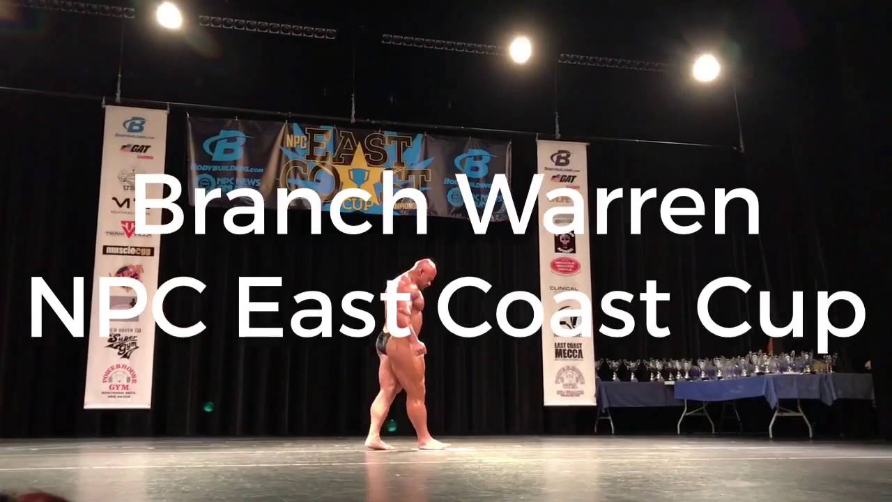 BRANCH WARREN | Guest Posing 2016 NPC East Coast Cup!