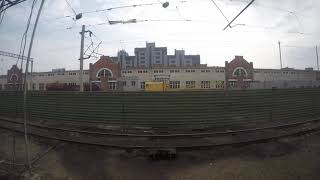 Гумрак - Волгоград-1 по железной дороге (Таймлапс)