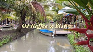 O2 Kaffee\&Bistro #นครปฐม #คาเฟ่ ในสวนมะพร้าว