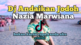 Dj Andaikan Jodoh Nazia Marwiana Remix Slow Tiktok
