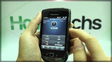 How to Make a Call on BlackBerry Torch 9800