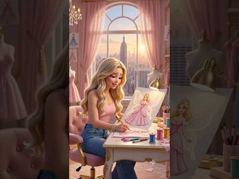 She Drew a Dress… But Her Sketchbook Created a REAL Fairy! 🧚✨ #fairystory #fairygardens #fairyqueen