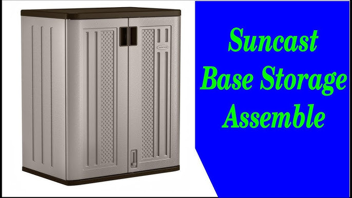 Suncast Mega Tall Garage Storage