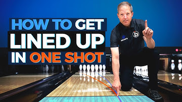 How to Get Lined Up in ONE Bowling Shot! Understanding the Hidden Oil Patterns Like the Pros.