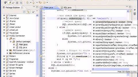 JAVA & MySQL Connection Using JDBC 6-7