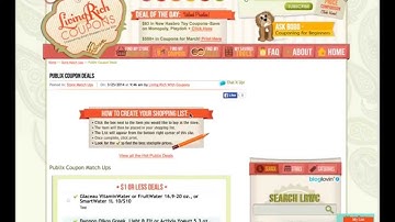 How To Prepare Your Shopping List Video