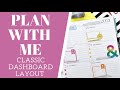 PLAN WITH ME | Color Me Happy | Dashboard Layout | June 21-27, 2021