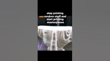 This Filament DELETES Layer Lines 🚫 #3dprinting #shorts #satisfying #timelapse #art #diy #maker