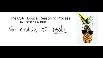 How to solve tricky LSAT Logical Reasoning (LR) "explain or resolve" questions by a 175 scorer