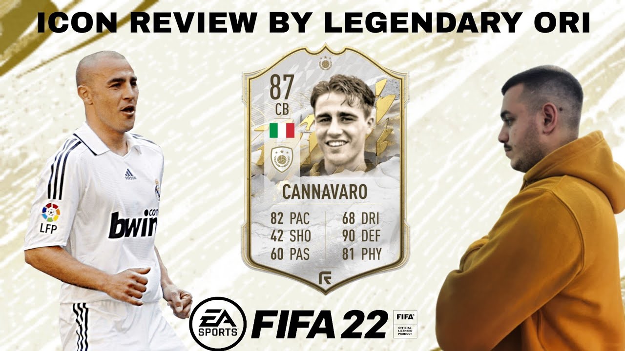 87 CANNAVARO BASE ICON PLAYER REVIEW! FIFA 22 ULTIMATE TEAM