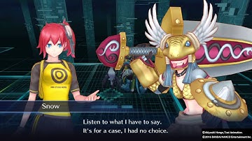 DIGIMON STORY CYBER SLEUTH Walkthrough Part 68 - Minervamon