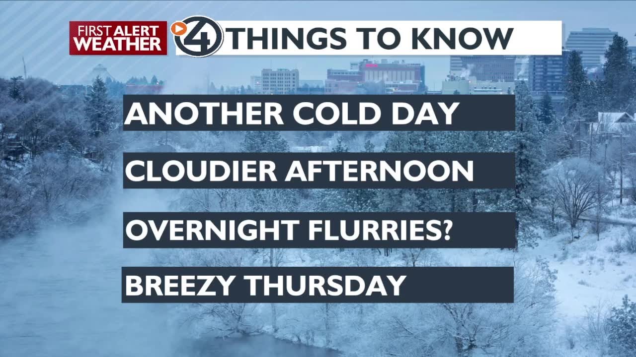 A cold, cloudier Wednesday - YouTube